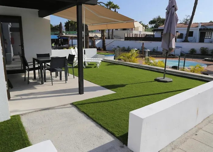 Precioso En Complejo Privado Con Piscina * Maspalomas (Gran Canaria)